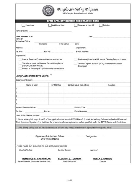 bsp online registration